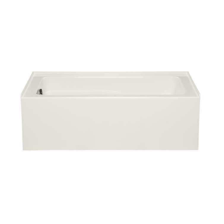 Malibu Home La 60" x 32" Alcove/Tile in Whirlpool Acrylic Bathtub